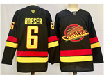 Vancouver Canucks #6 Brock Boeser 2024 Black Jersey