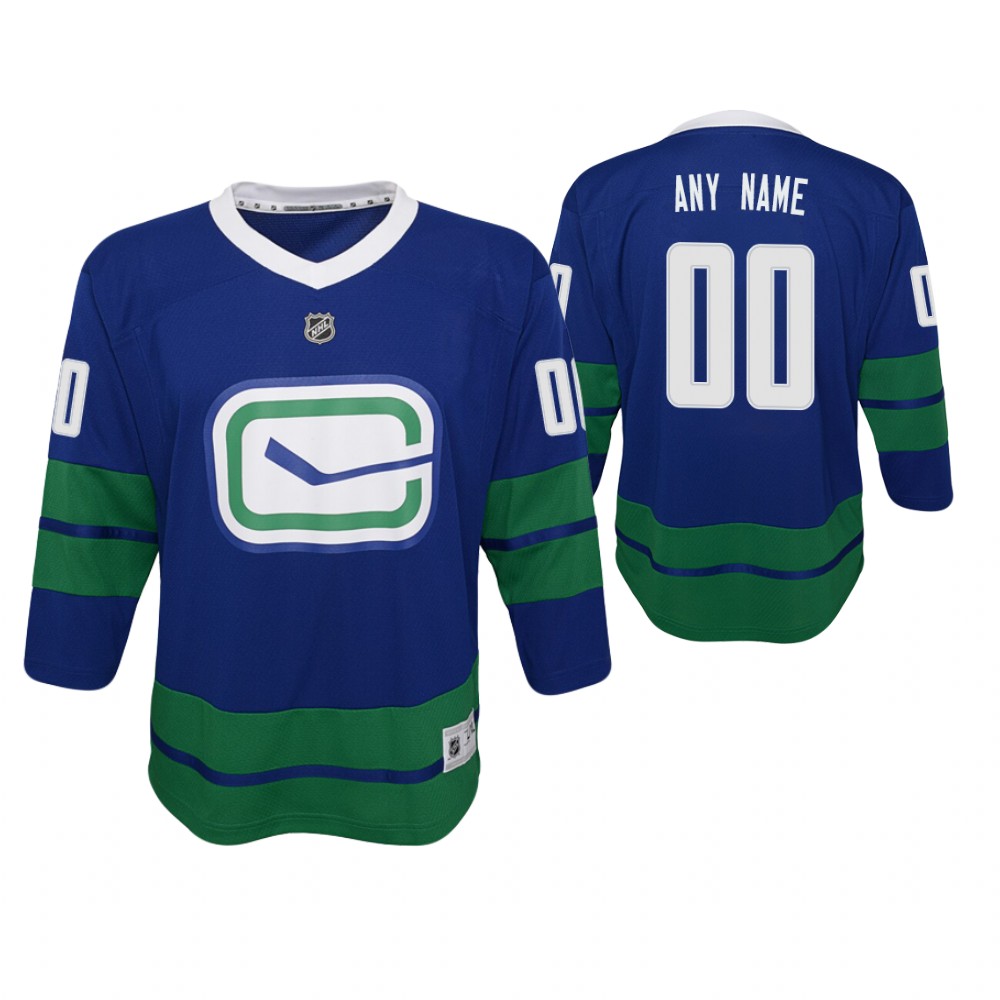 Vancouver Canucks Custom Alternate Youth Jersey