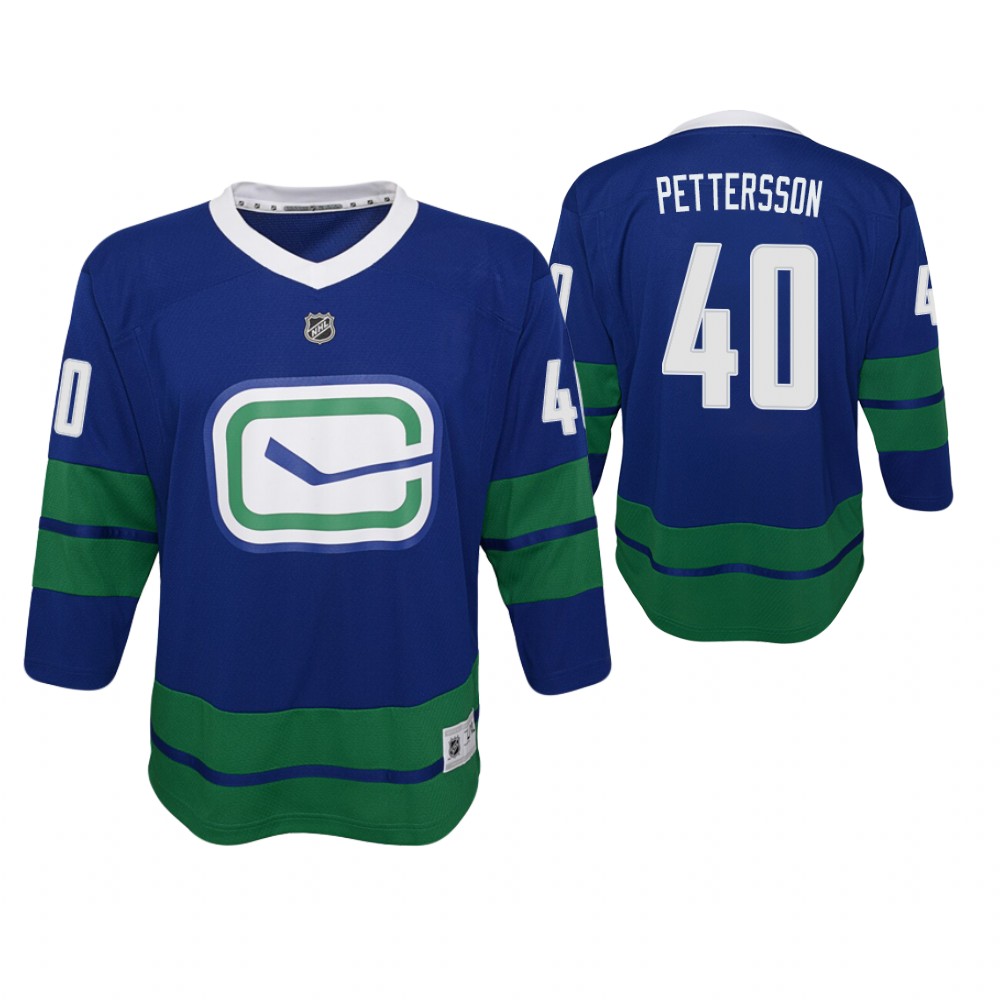 Vancouver Canucks Elias Pettersson Youth Alternate Premier Player Jersey