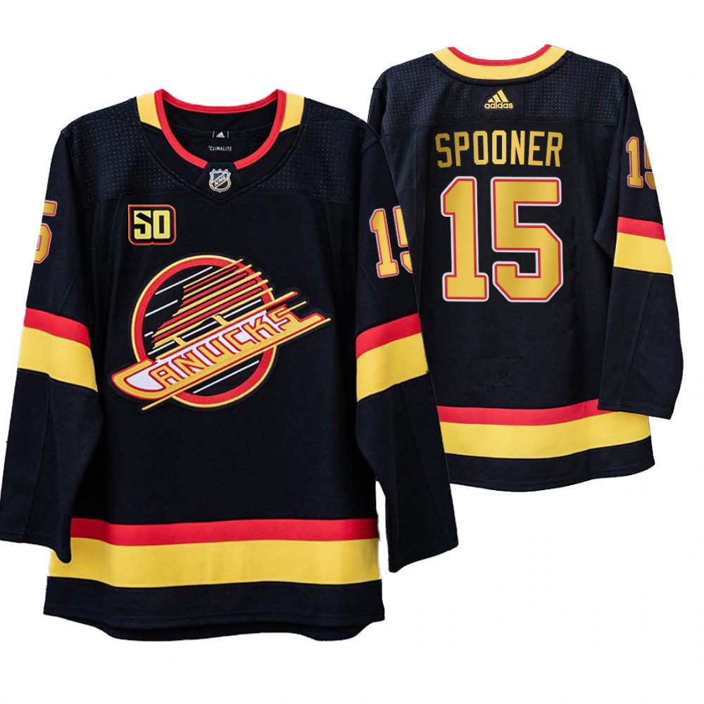 Vancouver Canucks Ryan Spooner 50th Anniversary Men's Skate Jersey