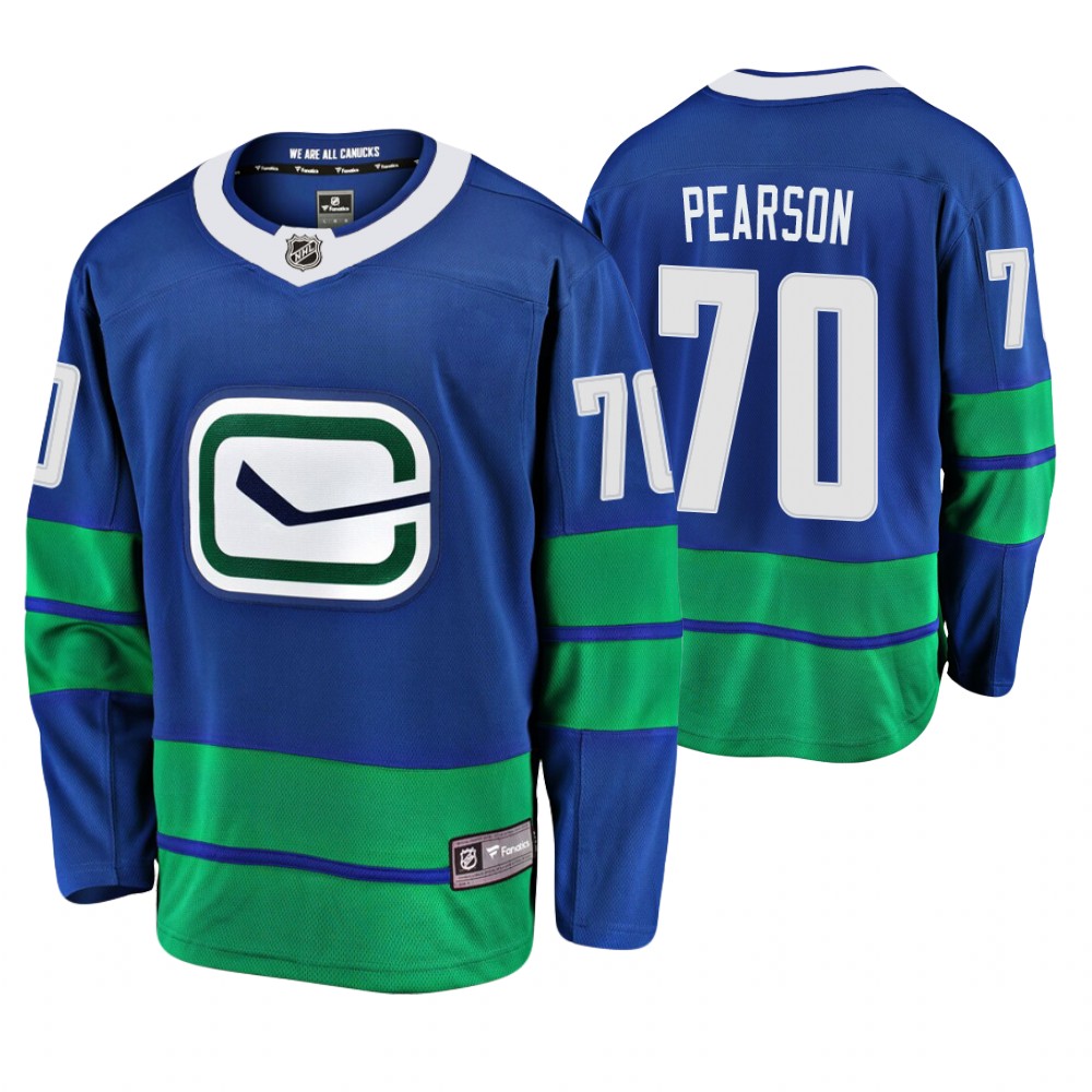 Vancouver Canucks Tanner Pearson Men's Alternate Premier Breakaway Player Jersey