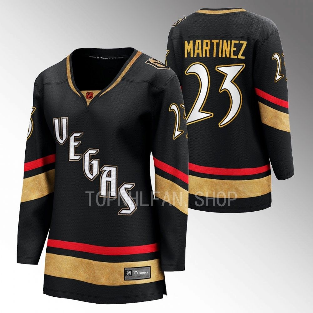 Vegas Golden Knights Alec Martinez Women Black 2022 Special Edition 2.0 Jersey