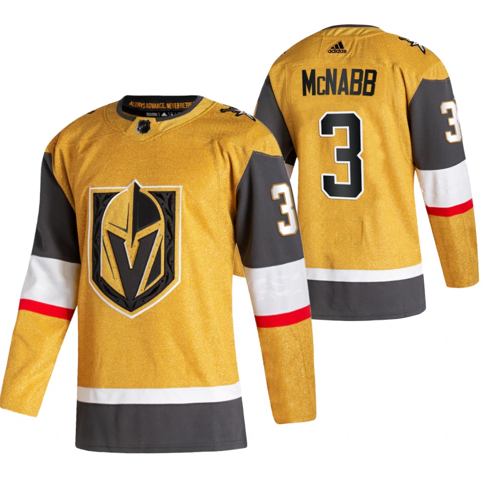 Vegas Golden Knights Brayden Mcnabb Gold 2020-21 Alternate Authentic Player Jersey
