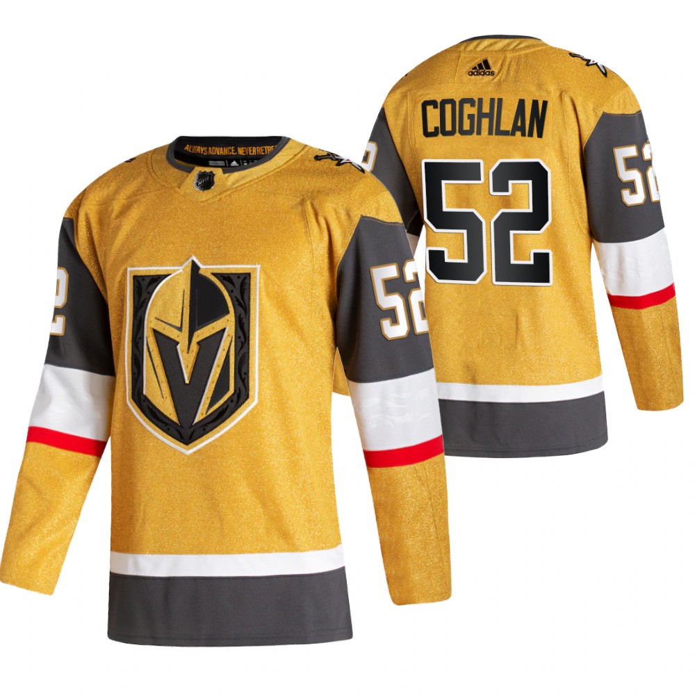Vegas Golden Knights Dylan Coghlan Gold 2020-21 Alternate Authentic Player Jersey