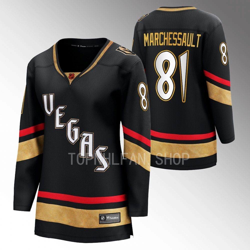 Vegas Golden Knights Jonathan Marchessault Women Black 2022 Special Edition 2.0 Jersey