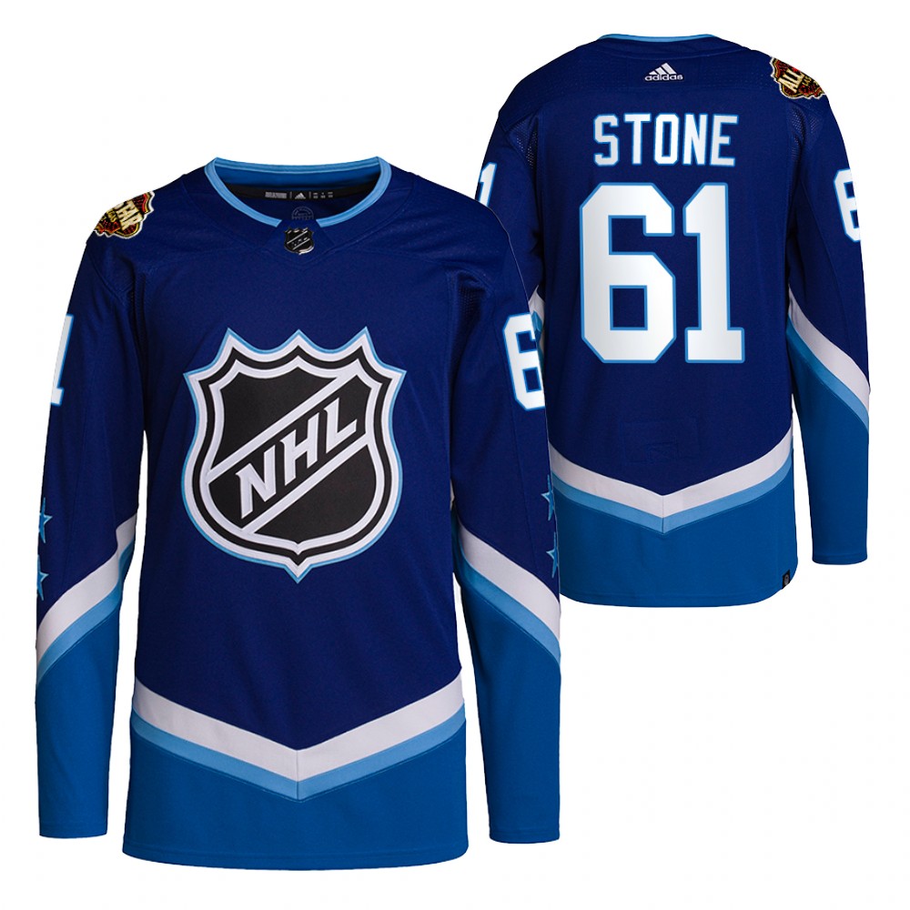 Vegas Golden Knights Mark Stone Blue 2022 NHL All-Star Authentic Primegreen Jersey