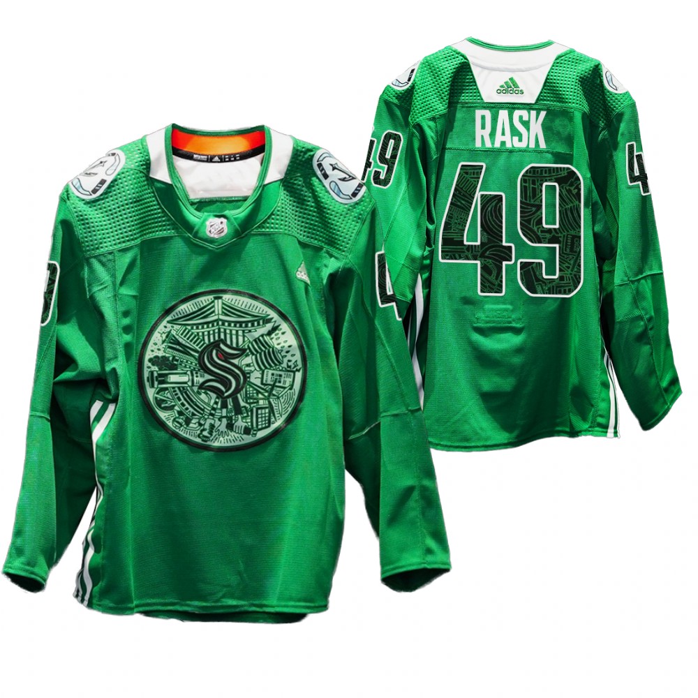 Victor Rask Kraken Green Night Jersey Green Eco-conscious