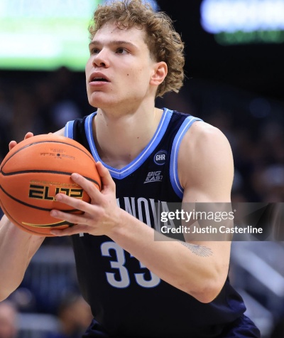 Villanova Wildcats #33 Matt Hodge 2026 Navy College Basketball Game Jersey 