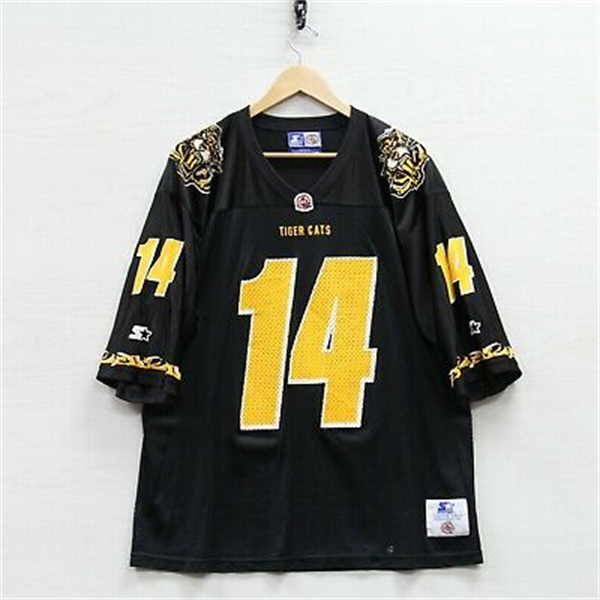 Vintage-Danny-McManus-14-Hamilton-Tiger-Cats-Starter