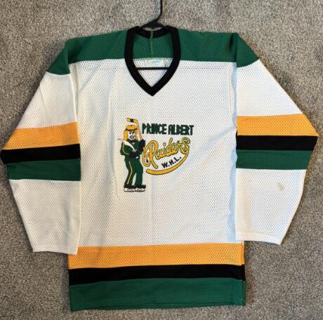 Vintage Prince Albert Raiders WHL Hockey Jersey