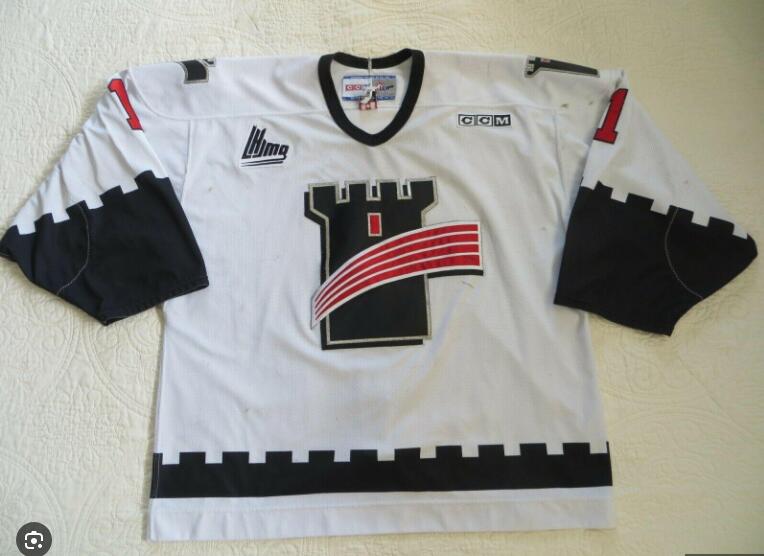 Vintage Quebec Remparts QMJHL Game Worn Junior Hockey Jersey