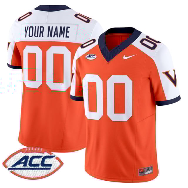 Virginia Cavaliers 1995 Throwbacks Vapor Limited Custom Jersey alternate