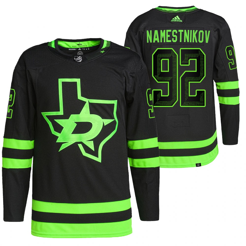 Vladislav Namestnikov Dallas Stars Black Alternate Primegreen Authentic Pro Jersey