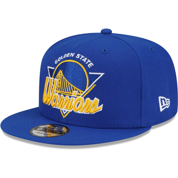 Warriors Blue Snapback Hat --TX