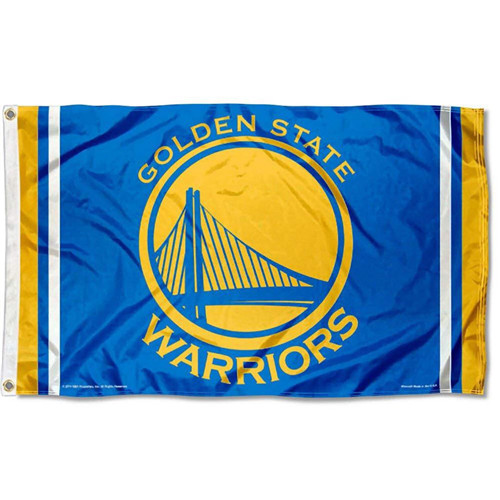 Warriors Flag Size 3X5Ft