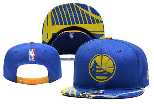 Warriors Team Logo Blue Adjustable Hat YD