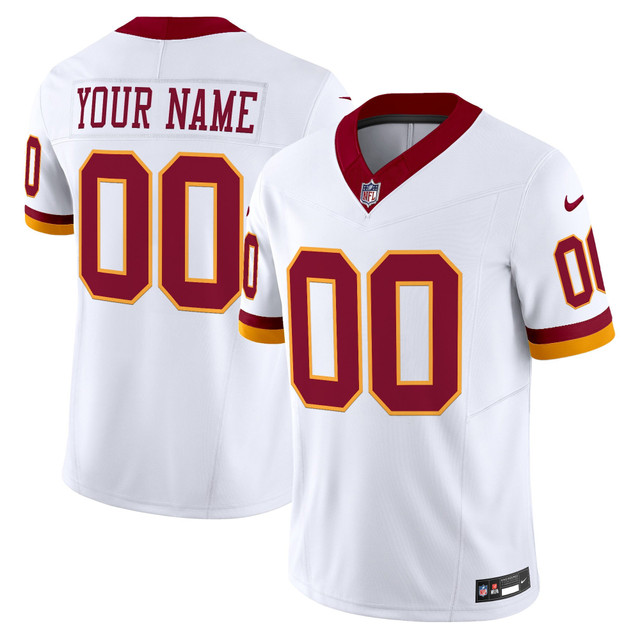 Washington Commanders Throwback Vapor Limited Custom Jersey