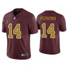 Washington Football Team #14 Ryan Fitzpatrick Burgundy Vapor Limited Jersey