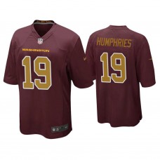 Washington Football Team #19 Adam Humphries Burgundy Alternate Game Jersey