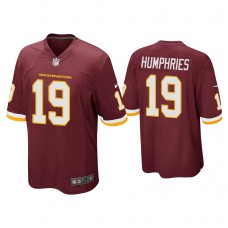 Washington Football Team #19 Adam Humphries Burgundy Game Jersey