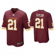Washington Football Team #21 Sean Taylor Burgundy Game Jersey