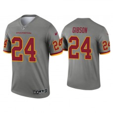 Washington Football Team #24 Antonio Gibson Steel Inverted Legend Jersey