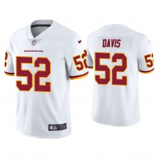Washington Football Team #52 Jamin Davis White Vapor Limited Jersey