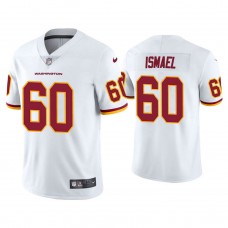 Washington Football Team #60 Keith Ismael White Vapor Limited Jersey