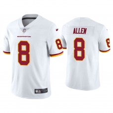 Washington Football Team #8 Kyle Allen White Vapor Limited Jersey