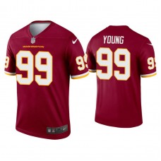 Washington Football Team #99 Chase Young Burgundy Jersey