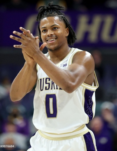 Washington Huskies #0 Quimari Peterson 2026 White College Basketball Game Jersey 