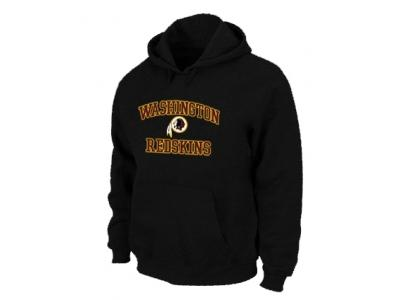 Washington Red Skins Heart & Soul Pullover Hoodie Black