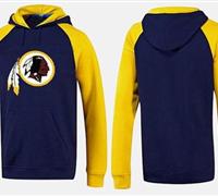 Washington Redskins Logo Pullover Hoodie Dark Blue & Yellow