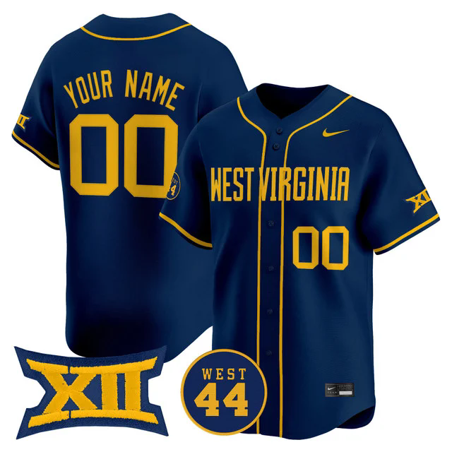 West Virginia Mountaineers 2025 Vapor Premier Limited Custom Jersey.webp