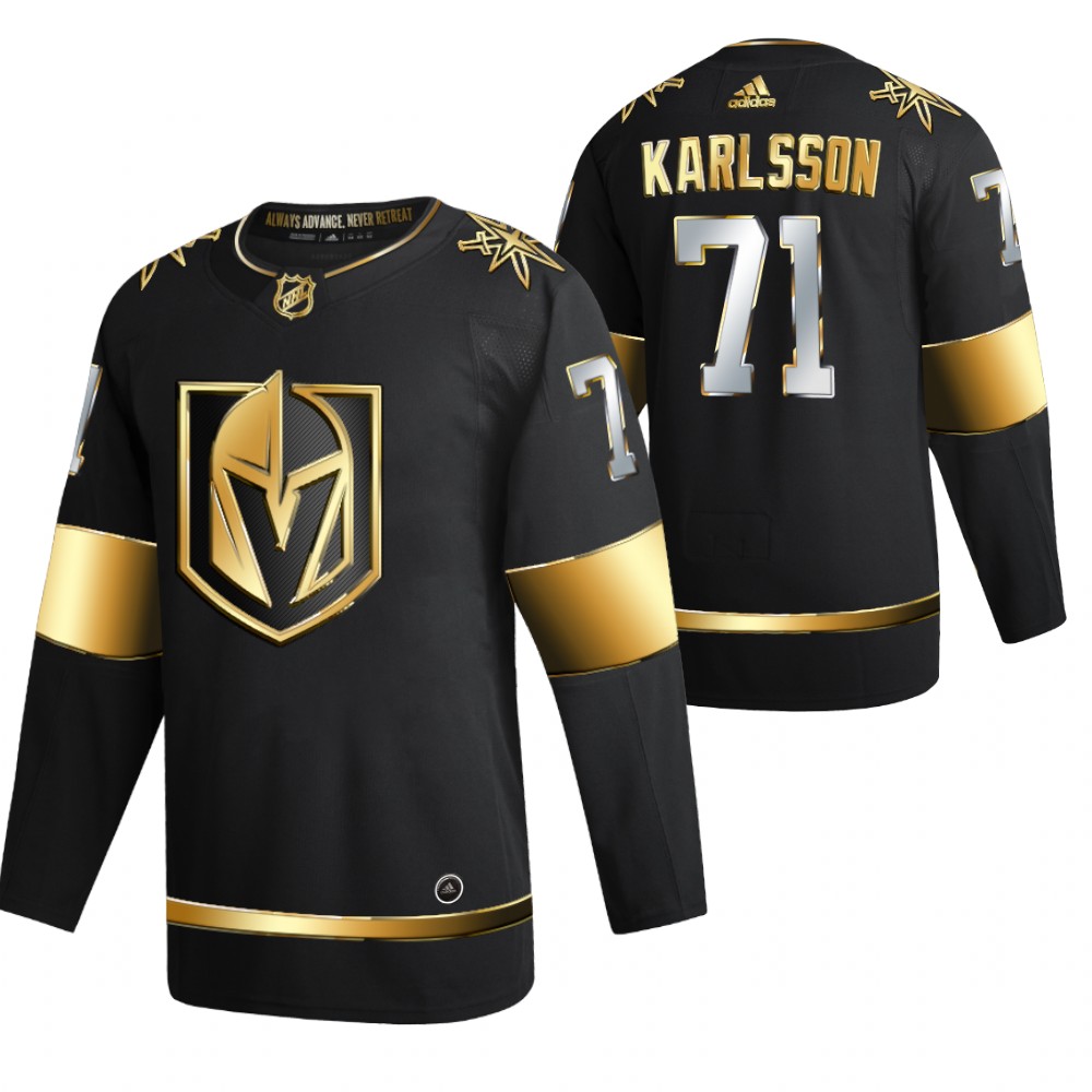 William Karlsson Vegas Golden Knights Black 2021 Golden Edition Jersey Limited Authentic