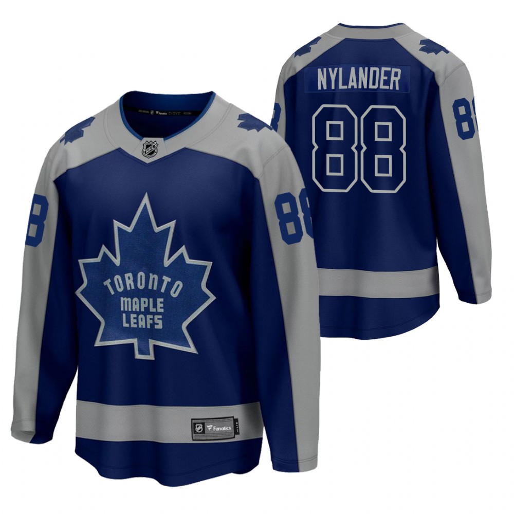 William Nylander Maple Leafs 2021 Special Edition Blue Jersey
