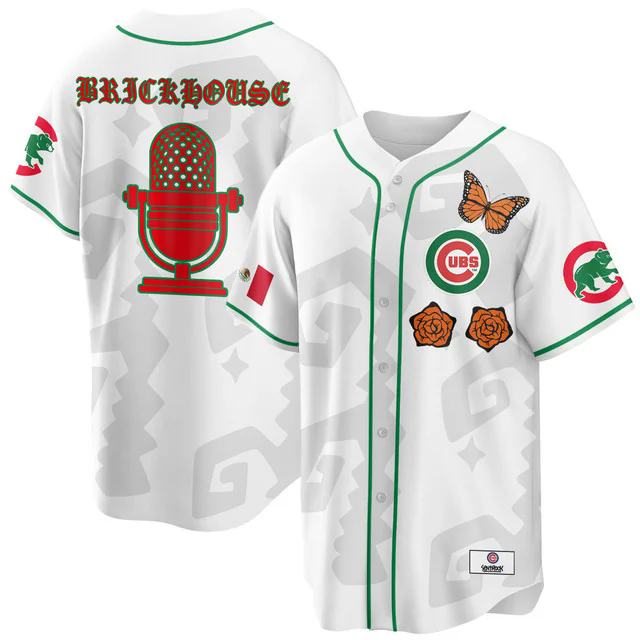 Women's Chicago Cubs Xicago Mexican Heritage Jersey WHITE JACK BRICKHOUSE.webp