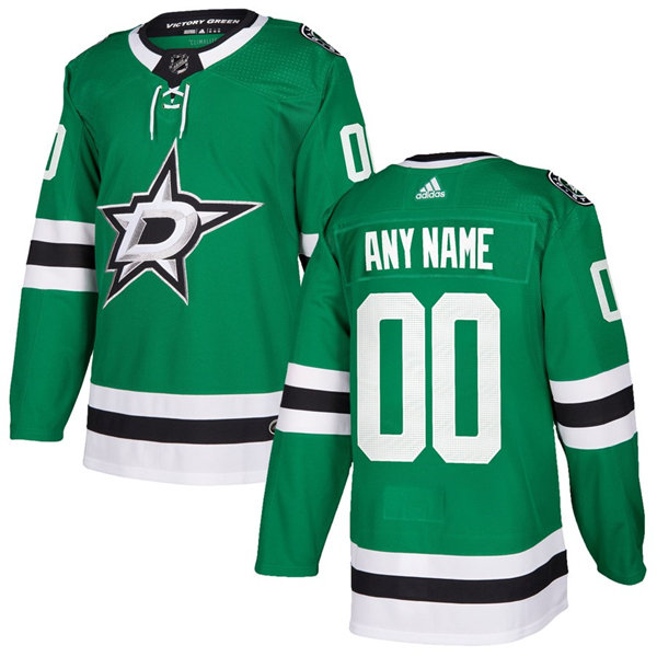 Women's Dallas Stars Custom adidas Kelly Green Custom Jersey Stitched