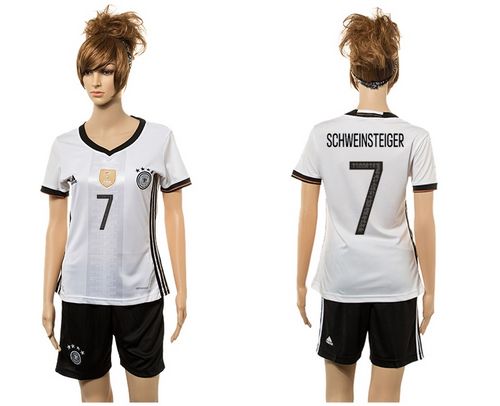 Women's Germany #19 Gotze Home Soccer Country Jersey