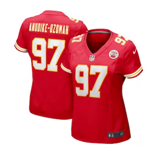 Women's Kansas City Chiefs Felix Anudike-Uzomah Nike Red Player Jersey