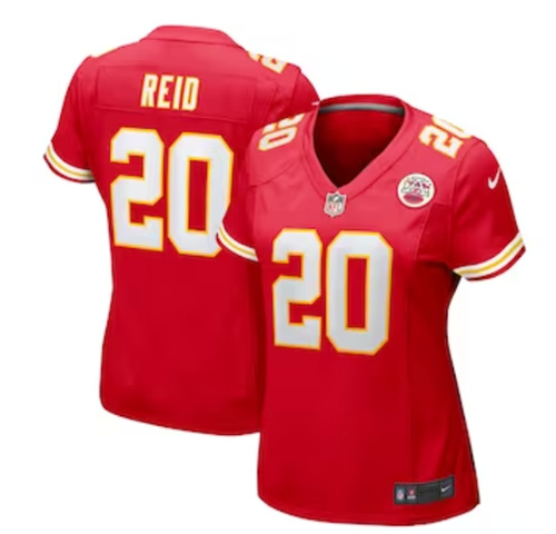 Women's Kansas City Chiefs Justin Reid Nike Red Game Jersey