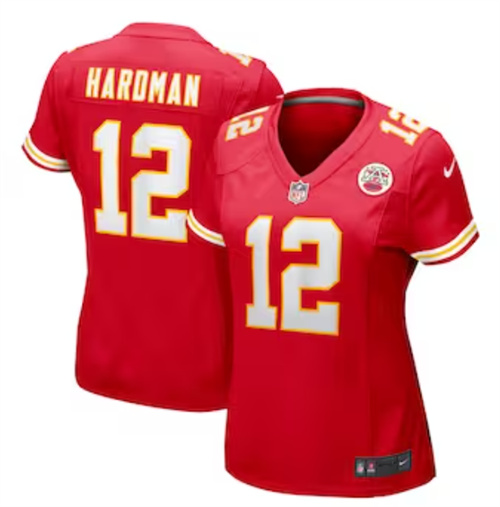 Women's Kansas City Chiefs Mecole Hardman Nike Red Game Jersey