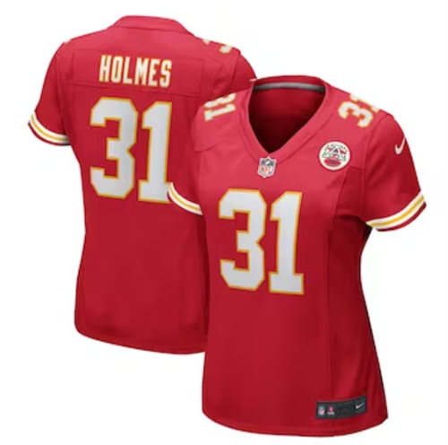 Women's Kansas City Chiefs Priest Holmes Nike Red Game Retired Player Jersey