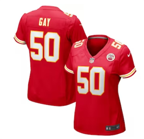 Women's Kansas City Chiefs Willie Gay Nike Red Game Jersey