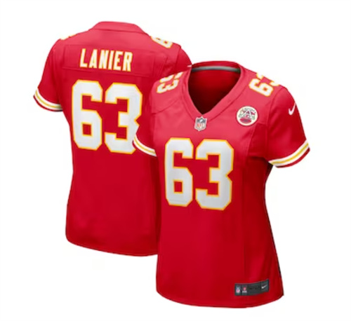 Women's Kansas City Chiefs Willie Lanier Nike Red Retired Player Jersey