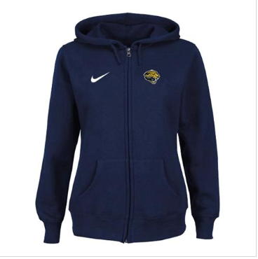 Women's NEW Jacksonville Jaguars Ladies Tailgater Full Zip Hoodie Blue