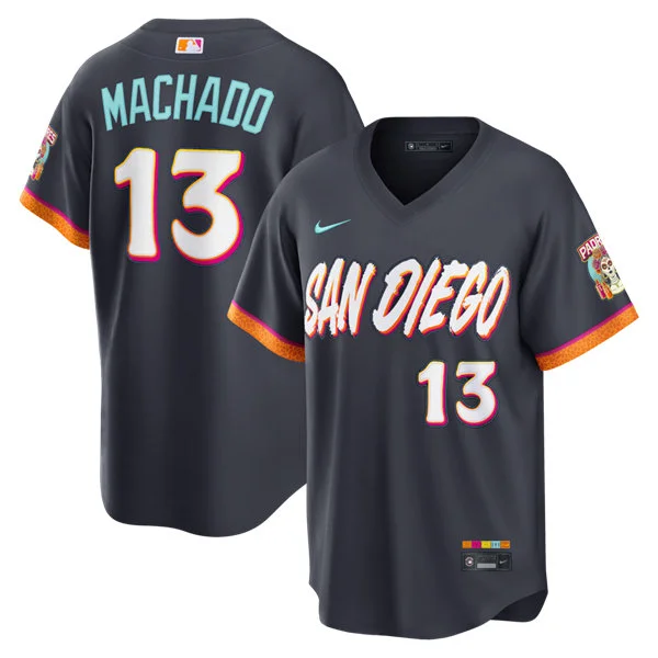 Women's San Diego Padres #13 Manny Machado Nike 2026 Obsidian City Connect Limited Jersey 