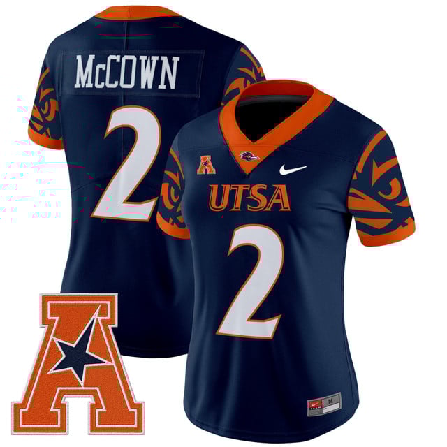 Women's UTSA Roadrunners 2025 Vapor Limited Jersey V2 #2 Owen McConwn