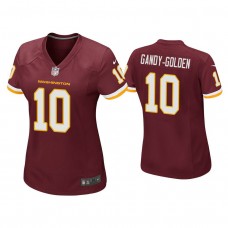 Women's Washington Football Team #10 Antonio Gandy-Golden Burgundy Game Jersey