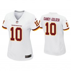 Women's Washington Football Team #10 Antonio Gandy-Golden White Game Jersey